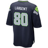 Image of Steve Largent Seattle Seahawks Youth Retired Game Jersey - College Navy 2019