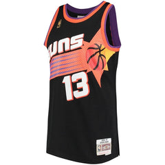 Steve Nash Phoenix Suns Mitchell & Ness 1996-97 Hardwood Classics Swingman Jersey - Black 2019