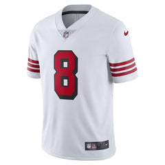 Steve Young San Francisco 49ers Color Rush Vapor Untouchable Limited Retired Player Jersey – White 2019