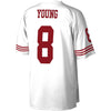 Image of Steve Young San Francisco 49ers Mitchell &amp; Ness 1990 Replica Retired Player Jersey - White 2019