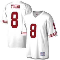 Steve Young San Francisco 49ers Mitchell &amp; Ness 1990 Replica Retired Player Jersey - White 2019