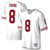 Image of Steve Young San Francisco 49ers Mitchell &amp; Ness 1990 Replica Retired Player Jersey - White 2019