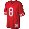 Image of Steve Young San Francisco 49ers Mitchell &amp; Ness Retired Player Vintage Replica Jersey - Scarlet 2019