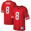 Image of Steve Young San Francisco 49ers Mitchell &amp; Ness Retired Player Vintage Replica Jersey - Scarlet 2019