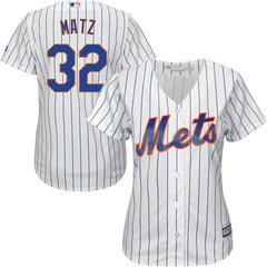 Steven Matz New York Mets Majestic Women's Cool Base Player Jersey - White 2019