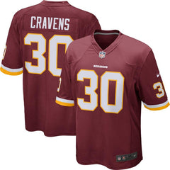 Sua Cravens Washington Redskins Youth Game Jersey - Burgundy 2019