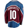 Image of Sven Andrighetto Colorado Avalanche Breakaway Player Jersey – Burgundy 2019