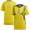 Image of Sweden Women's National Team Women's 2019 Home Replica Jersey – Yellow 2019