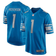 T.J. Hockenson Detroit Lions 2019 NFL Draft First Round Pick Game Jersey – Blue 2019