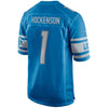 Image of T.J. Hockenson Detroit Lions 2019 NFL Draft First Round Pick Game Jersey – Blue 2019