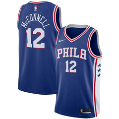 T.J. McConnell Philadelphia 76ers Replica Swingman Jersey - Icon Edition – Royal 2019