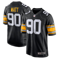 T.J. Watt Pittsburgh Steelers Alternate Game Jersey - Black 2019