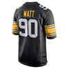 Image of T.J. Watt Pittsburgh Steelers Alternate Game Jersey - Black 2019