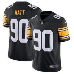 T.J. Watt Pittsburgh Steelers Alternate Vapor Untouchable Limited Jersey – Black 2019