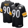 Image of T.J. Watt Pittsburgh Steelers Game Jersey - Black 2019