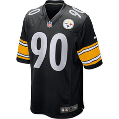 T.J. Watt Pittsburgh Steelers Game Jersey - Black 2019