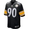 Image of T.J. Watt Pittsburgh Steelers Game Jersey - Black 2019