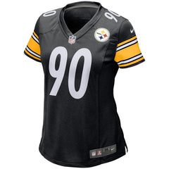 T.J. Watt Pittsburgh Steelers Women's Game Jersey – Black 2019