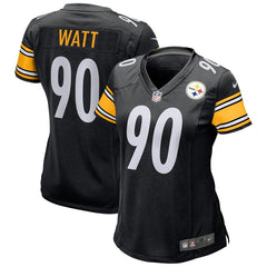 T.J. Watt Pittsburgh Steelers Women's Game Jersey – Black 2019