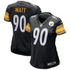 Image of T.J. Watt Pittsburgh Steelers Women's Game Jersey – Black 2019