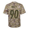 Image of T.J. Watt Pittsburgh Steelers Youth Salute to Service Game Jersey - Camo 2019