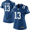 Image of T.Y. Hilton Indianapolis Colts Women's Limited Jersey - Royal 2019