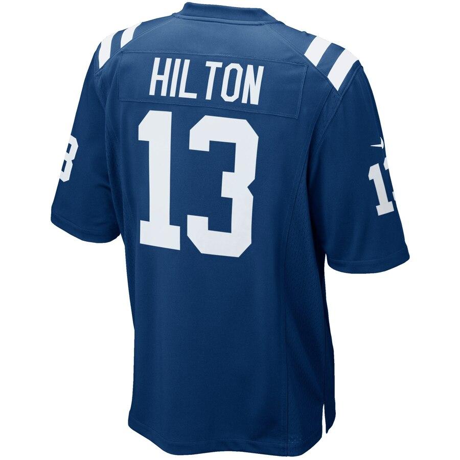 T.Y. Hilton Indianapolis Colts Youth Team Color Game Jersey - Royal 2019