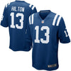 Image of T.Y. Hilton Indianapolis Colts Youth Team Color Game Jersey - Royal 2019