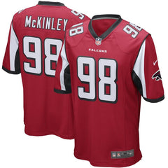 Takkarist McKinley Atlanta Falcons Game Jersey - Red 2019