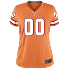 Tampa Bay Buccaneers Women's Custom Game Jersey - Orange Glaze 2019