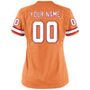 Image of Tampa Bay Buccaneers Women's Custom Game Jersey - Orange Glaze 2019