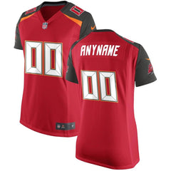 Tampa Bay Buccaneers Women's Custom Game Jersey - Red 2019