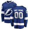 Image of Tampa Bay Lightning Home Breakaway Custom Jersey - Blue 2019