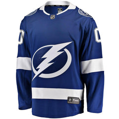 Tampa Bay Lightning Home Breakaway Custom Jersey - Blue 2019