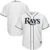 Image of Tampa Bay Rays Majestic Official Cool Base Jersey - White 2019