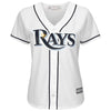 Image of Tampa Bay Rays Majestic Women's Cool Base Jersey - White 2019