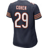 Image of Tarik Cohen Chicago Bears Women's 100th Season Game Jersey – Navy 2019