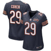 Image of Tarik Cohen Chicago Bears Women's 100th Season Game Jersey – Navy 2019