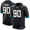 Image of Taven Bryan Jacksonville Jaguars Game Jersey – Black 2019