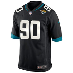 Taven Bryan Jacksonville Jaguars Game Jersey – Black 2019