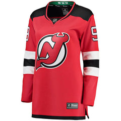 Taylor Hall New Jersey Devils Women's Home Breakaway Player Jersey - Red 2019