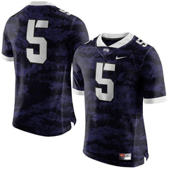 TCU Horned Frogs #5 Limited Football Jersey - Purple 2019