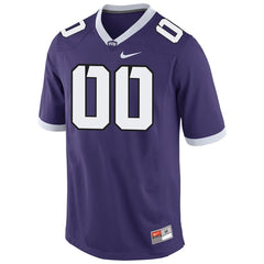 TCU Horned Frogs Custom Replica Football Jersey - Purple 2019