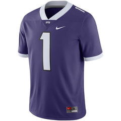 TCU Horned Frogs Game Football Jersey – Purple 2019