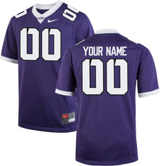 TCU Horned Frogs Youth Custom Replica Jersey - Purple 2019