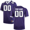 Image of TCU Horned Frogs Youth Custom Replica Jersey - Purple 2019