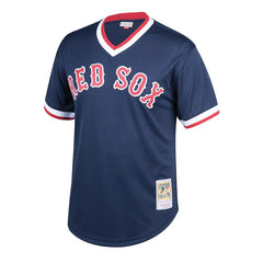 Ted Williams Boston Red Sox Mitchell & Ness Youth Cooperstown Collection Mesh Batting Practice Jersey – Navy 2019