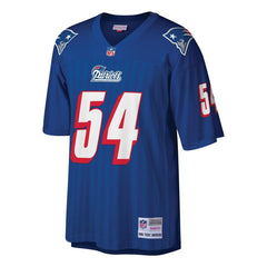 Tedy Bruschi New England Patriots Mitchell & Ness Retired Player Replica Jersey - Royal 2019