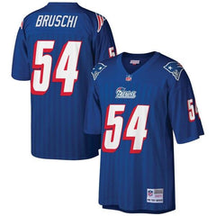 Tedy Bruschi New England Patriots Mitchell &amp; Ness Retired Player Replica Jersey - Royal 2019