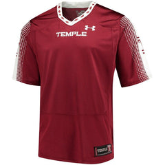 Temple Owls Under Armour Replica Football Jersey - Garnet 2019